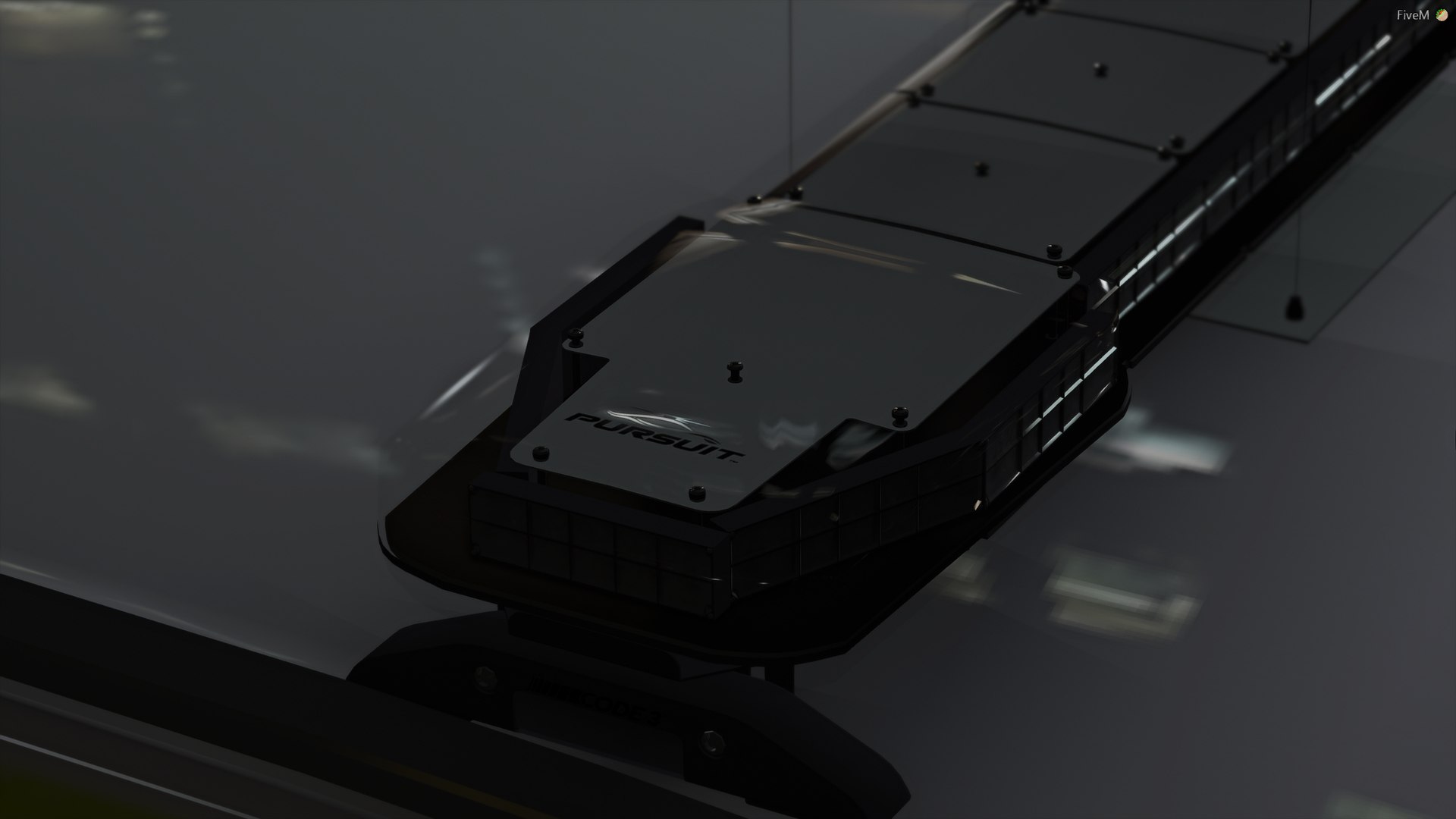 3D Code 3 Pursuit Lightbar Model TurboSquid 1604951