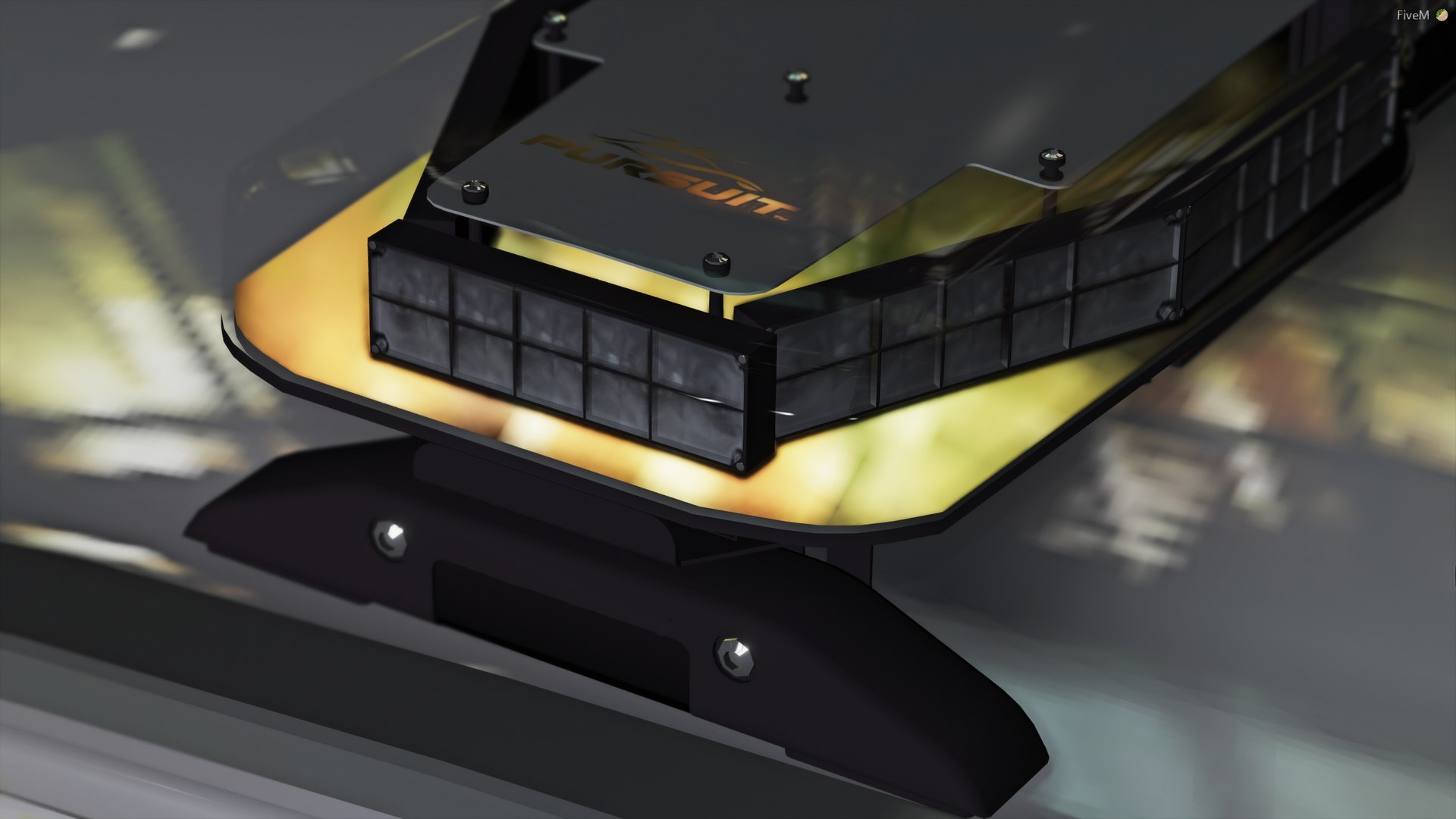 3D Code 3 Pursuit Lightbar Model TurboSquid 1604951