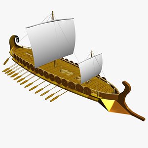 3ds max sailing ship greeks