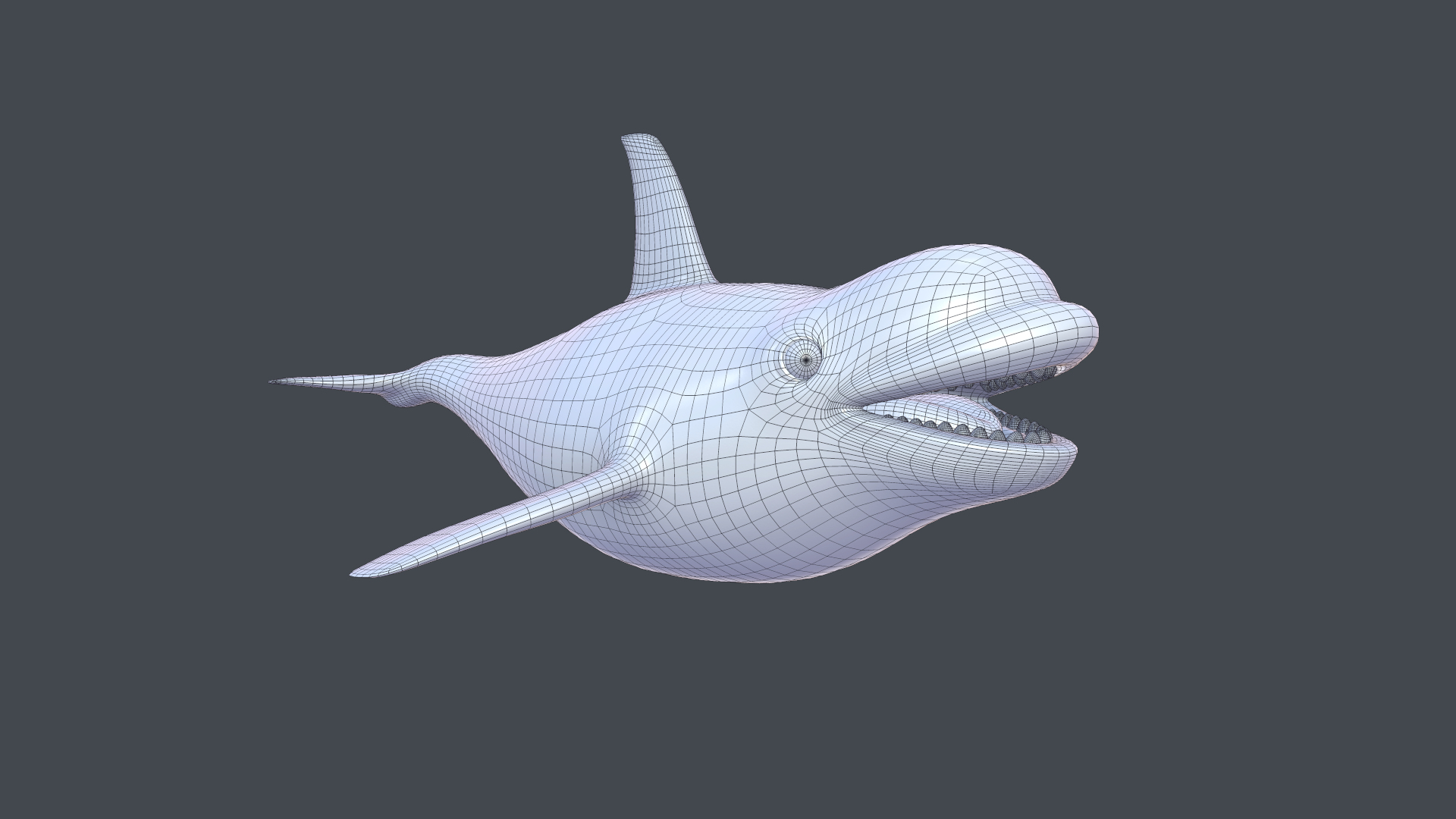 3D Cartoon Killer Whale Model - TurboSquid 1245438