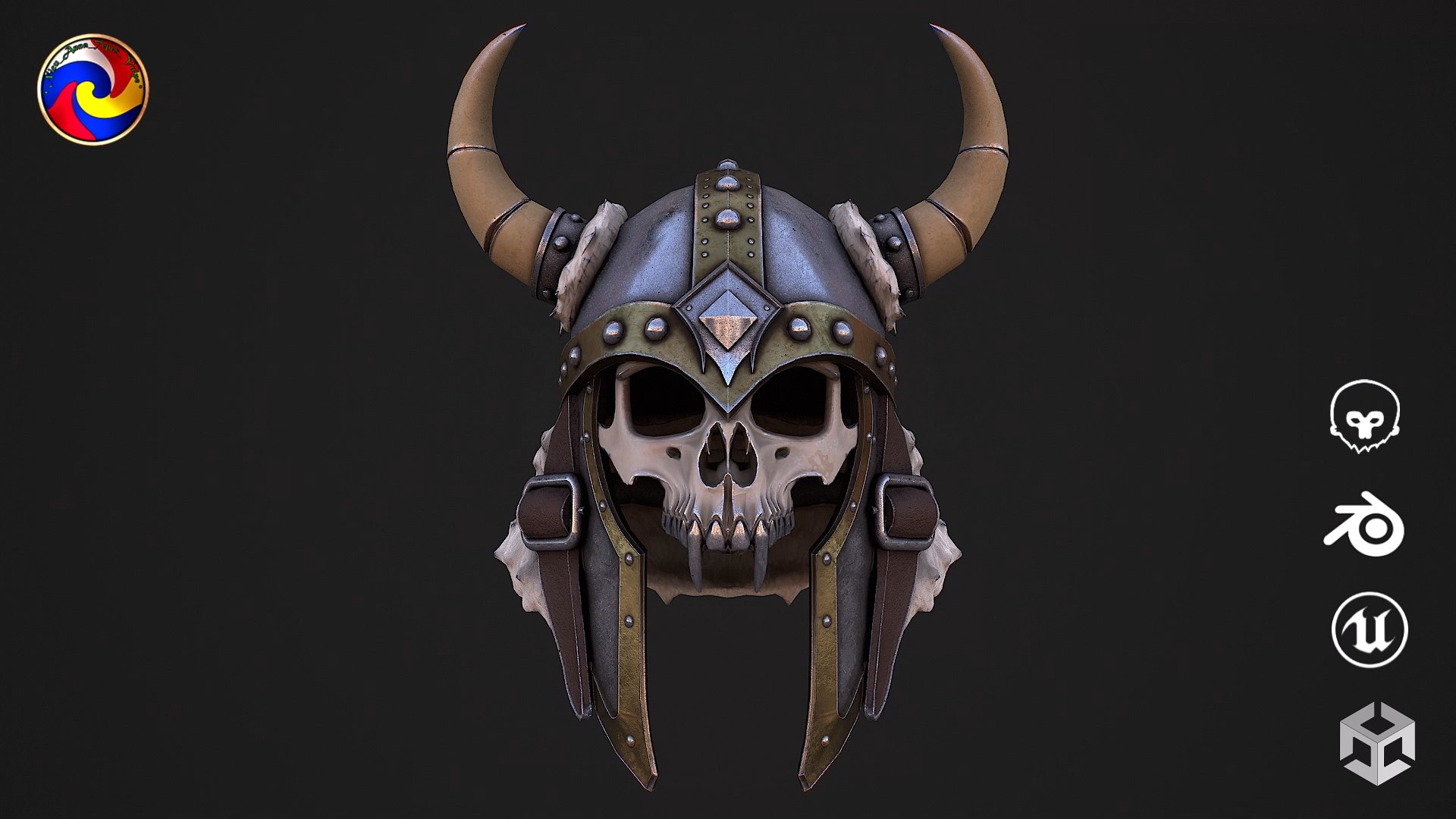 Fantasy Helmet 3D model model https://p.turbosquid.com/ts-thumb/Kq/MUzRQg/mu/fantasy_helmet/jpg/1770341480/1920x1080/fit_q87/c9858ec7593a915398f74f3b654c3c21fd890bf8/fantasy_helmet.jpg