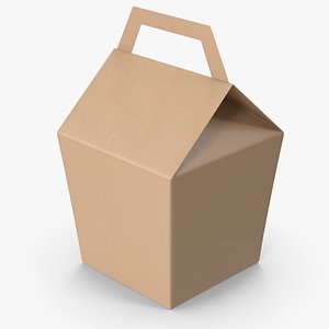 Food Box With Handle model