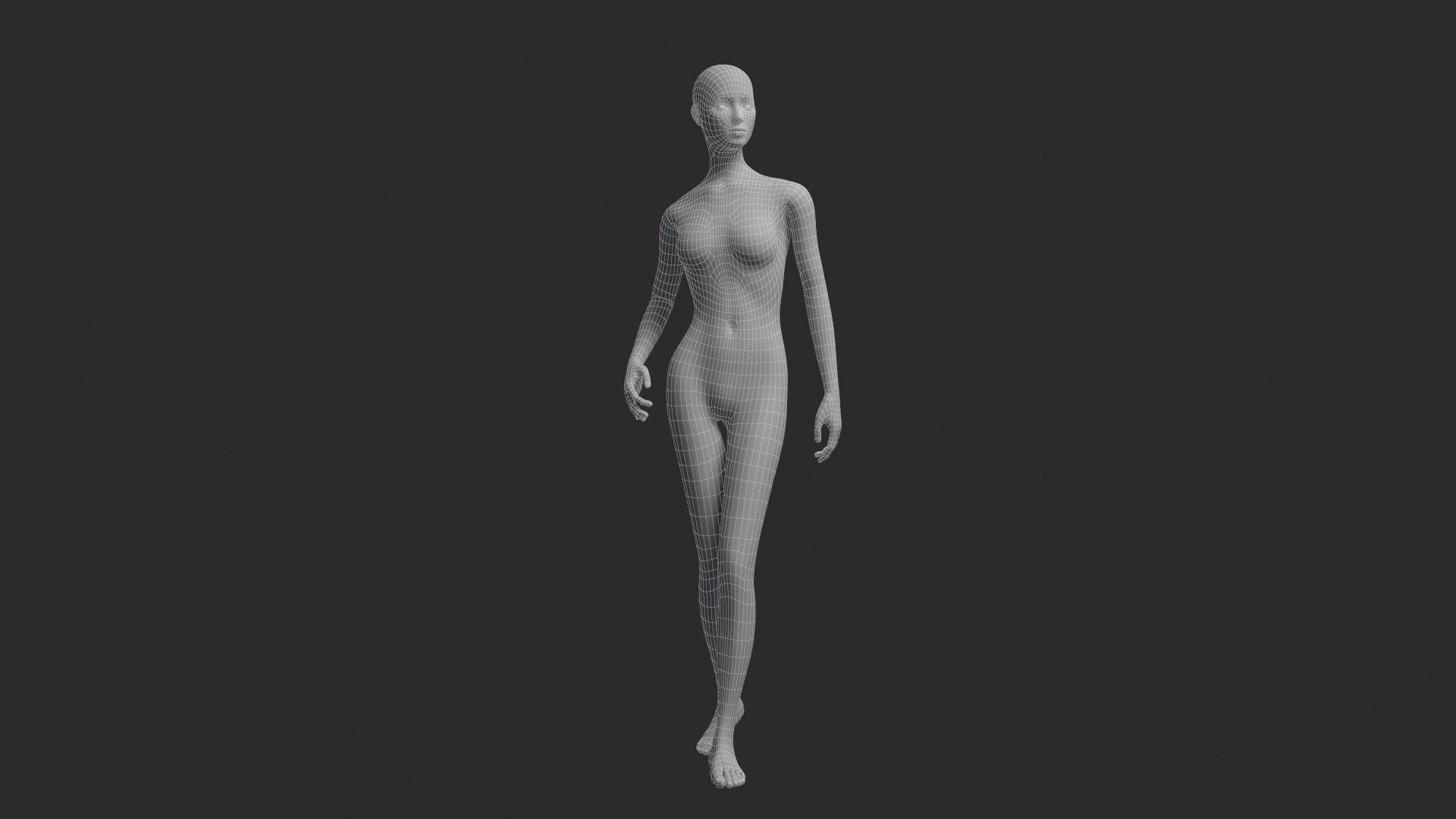 3D Female Mesh - TurboSquid 1218071