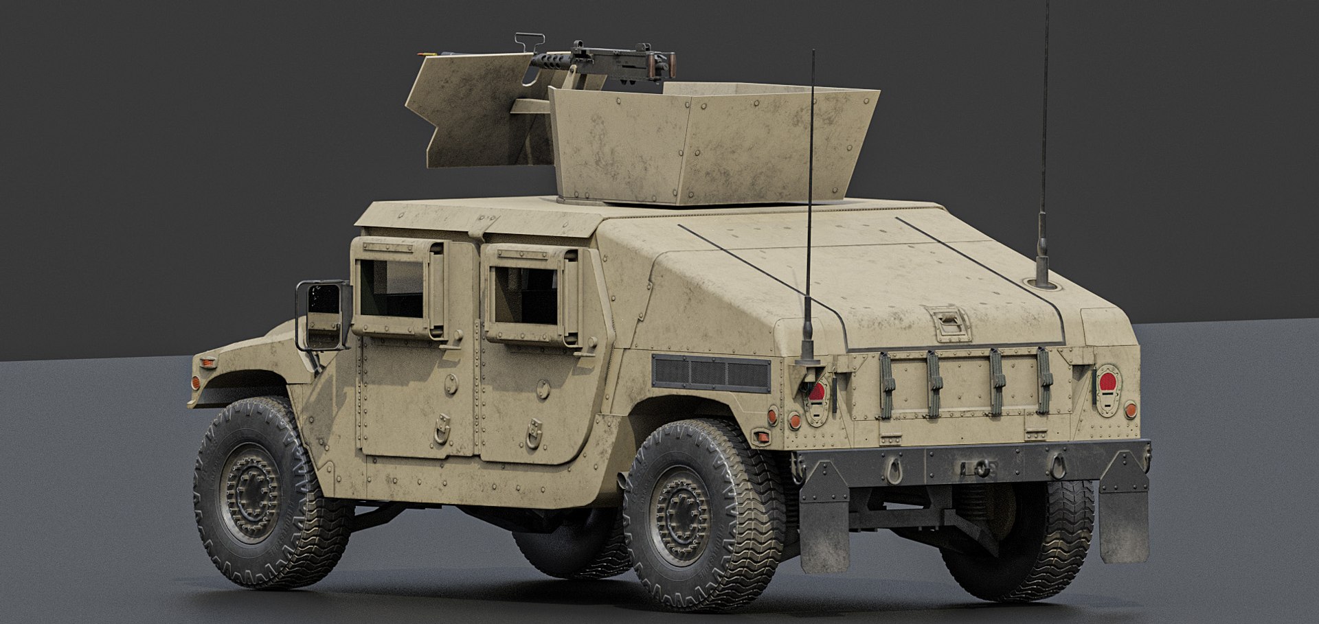 Humvee Details Model - TurboSquid 1655191