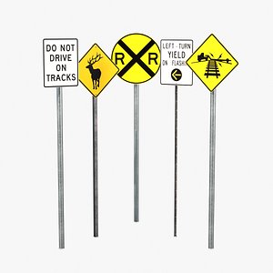 Road Signs Pack - Crossing Control