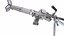 Granatbuchse GRB 39 Karabin przeciwpancerny Low-poly PBR