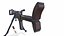 Granatbuchse GRB 39 Karabin przeciwpancerny Low-poly PBR