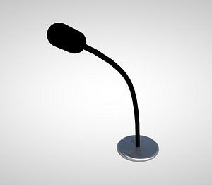 microphone mic 3D model