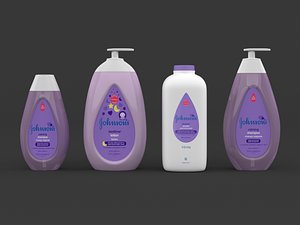 3D model johnsons baby care