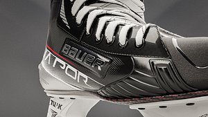 3D model High quality 3d model of The Bauer Vapor 3X hockey skates