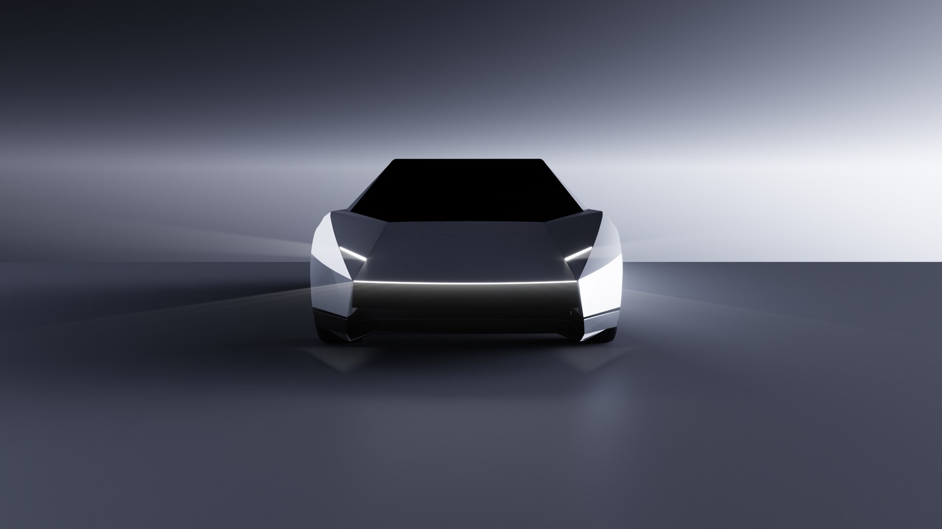 Tesla Roadster 2026 2029 Electric Car 3D Model Clean Topology Low-poly ...