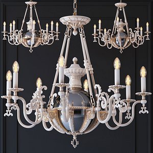 chiaro lamp lighting 8 3D model