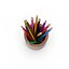 Mug With Colored Pencils