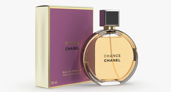 modelo 3d Vaporisateur Parfum Chanel Chance Eau Parfum con caja -  TurboSquid 1264969