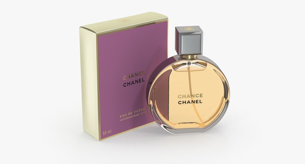 Parfum Chanel Chance Eau Parfum Vaporisateur com C Modelo 3D