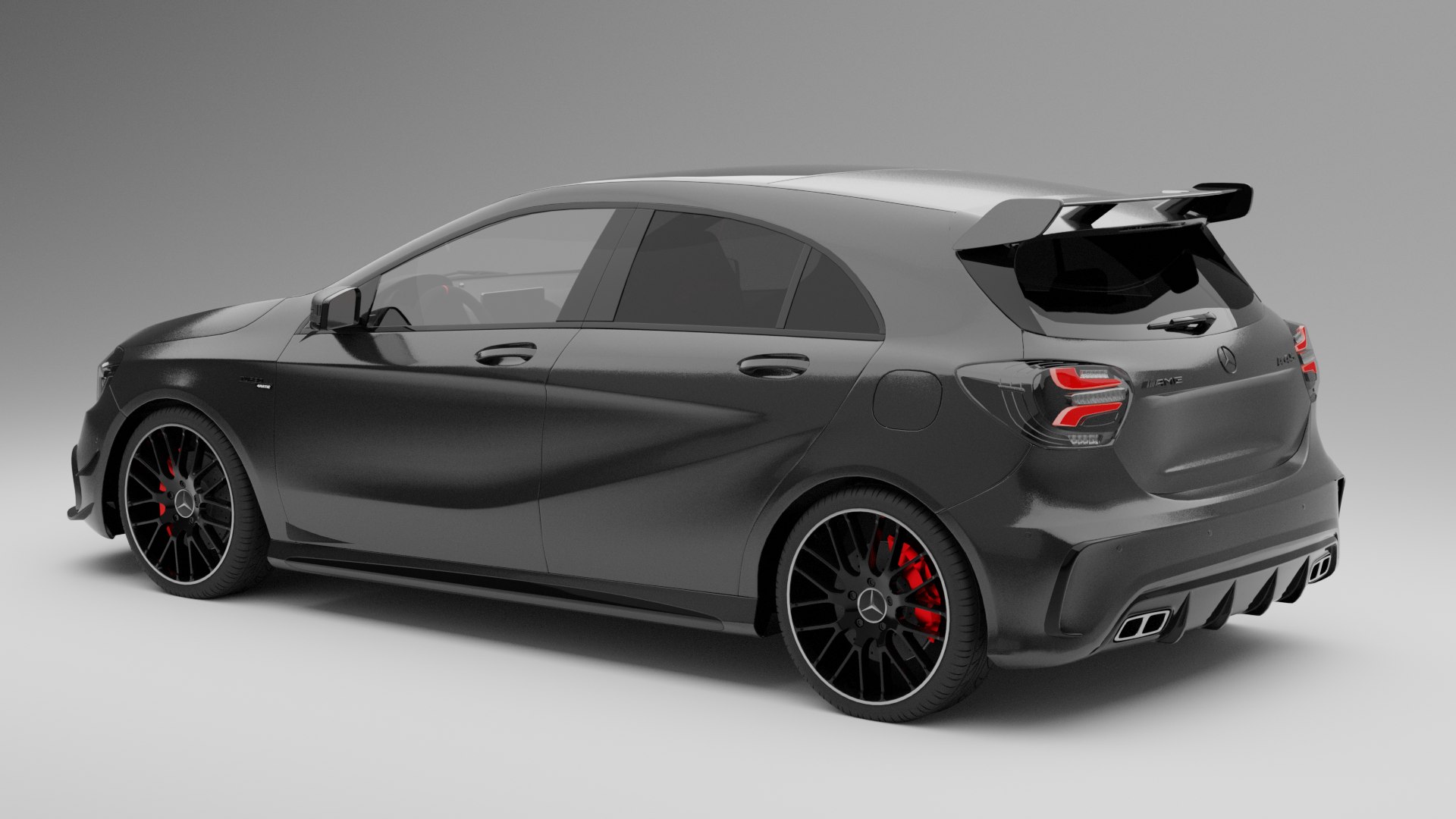 Mercedesbenz A45 Amg 3d Model Turbosquid 2121027