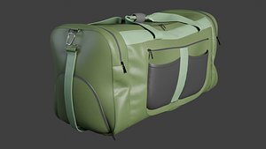 Duffel sports travel bag 3D