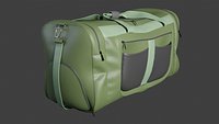 Duffel sports travel bag