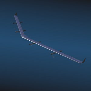 aquila drone 3d obj