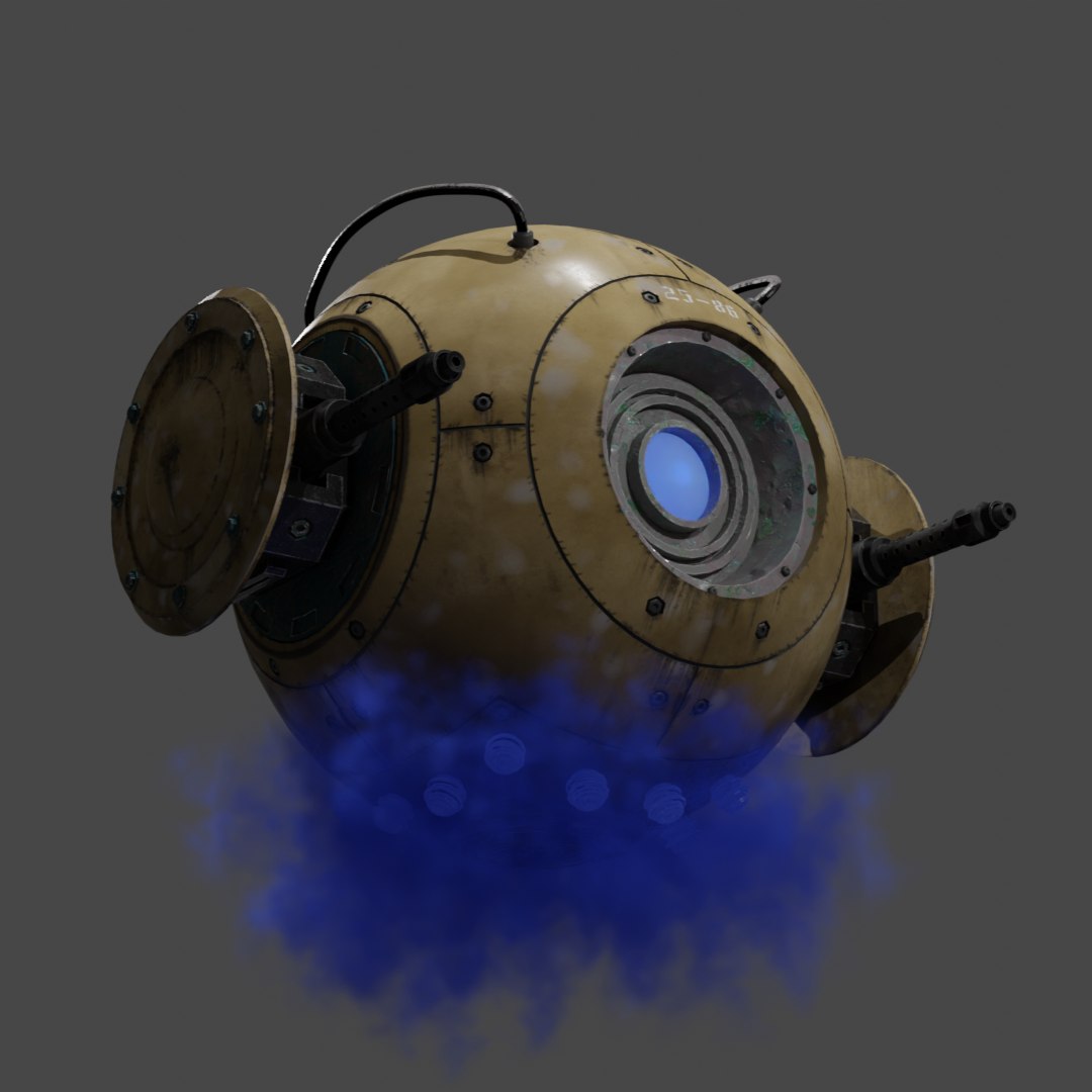 3D Sphere Bot - TurboSquid 2174190