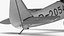 A-50 Junior Junkers Airplane Rigged 3D model