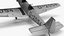 A-50 Junior Junkers Airplane Rigged 3D model