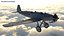 A-50 Junior Junkers Airplane Rigged 3D model