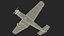 A-50 Junior Junkers Airplane Rigged 3D model