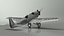 A-50 Junior Junkers Airplane Rigged 3D model