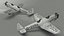 A-50 Junior Junkers Airplane Rigged 3D model