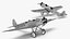 A-50 Junior Junkers Airplane Rigged 3D model
