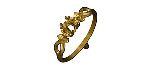 3d model gold ring