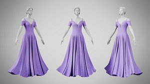 Dress 38 Amethyst model