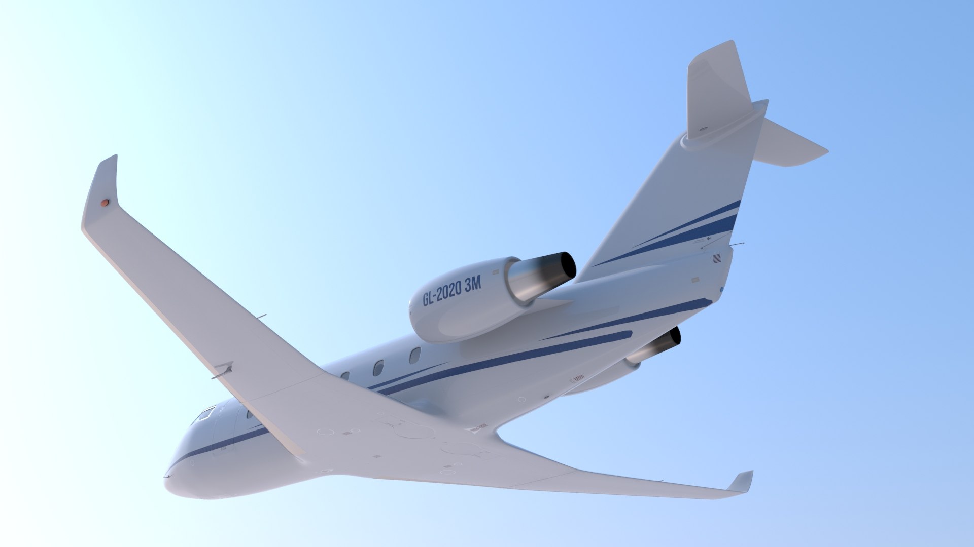 3D Generic Private Jet Aircraft - TurboSquid 1505532