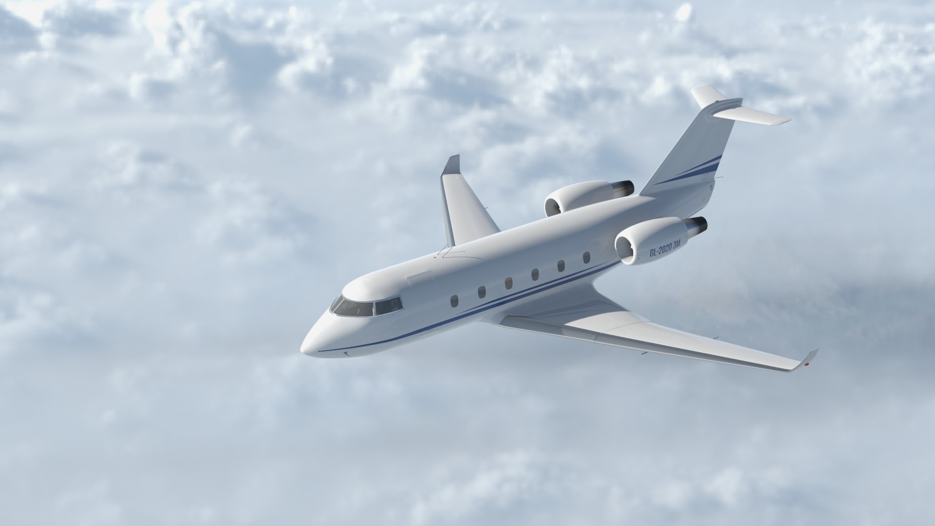 3D Generic Private Jet Aircraft - TurboSquid 1505532