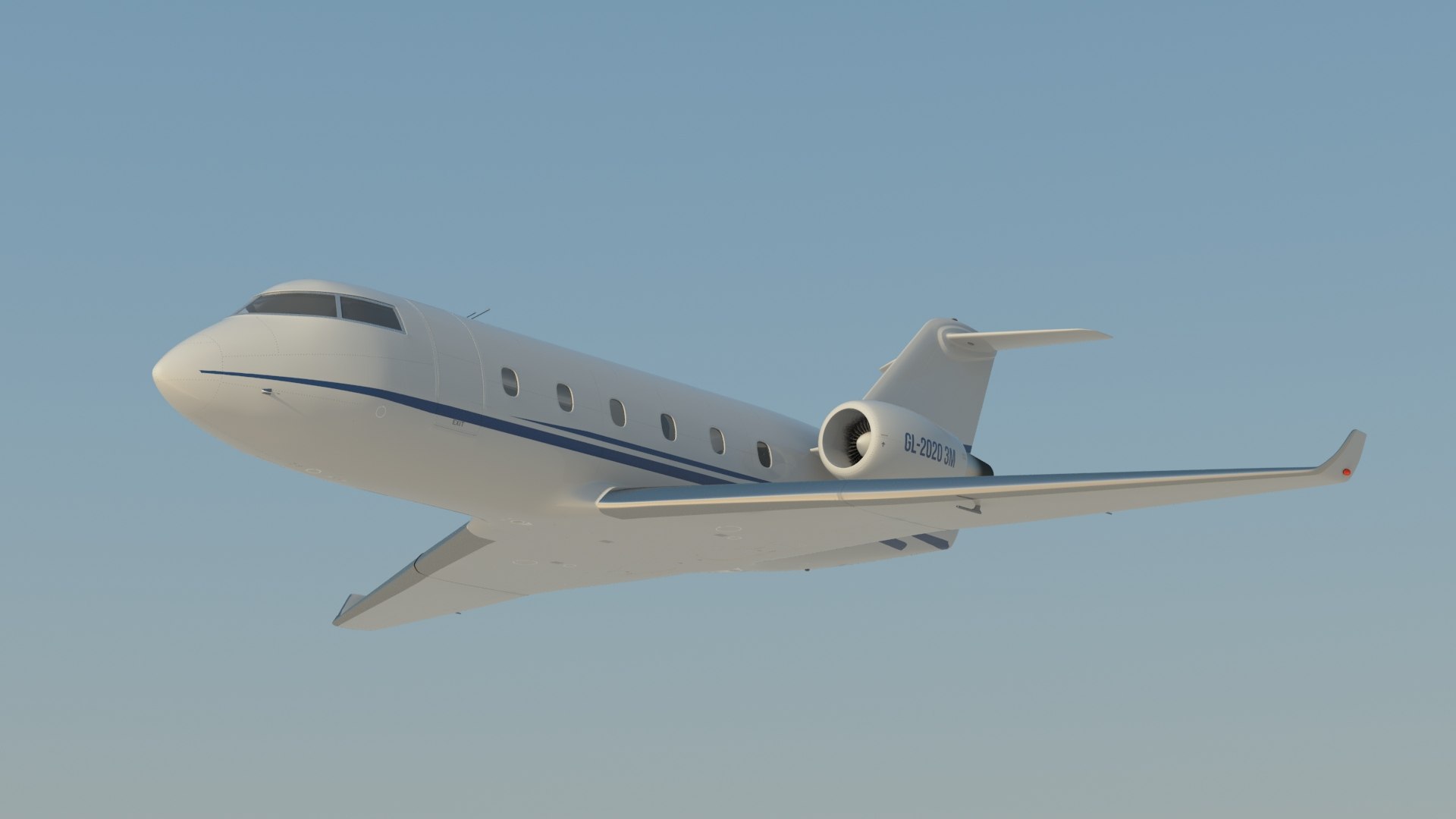 3D Generic Private Jet Aircraft - TurboSquid 1505532