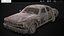 Old Car 1 Wrecked PBR Game Ready
