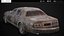 Old Car 1 Wrecked PBR Game Ready