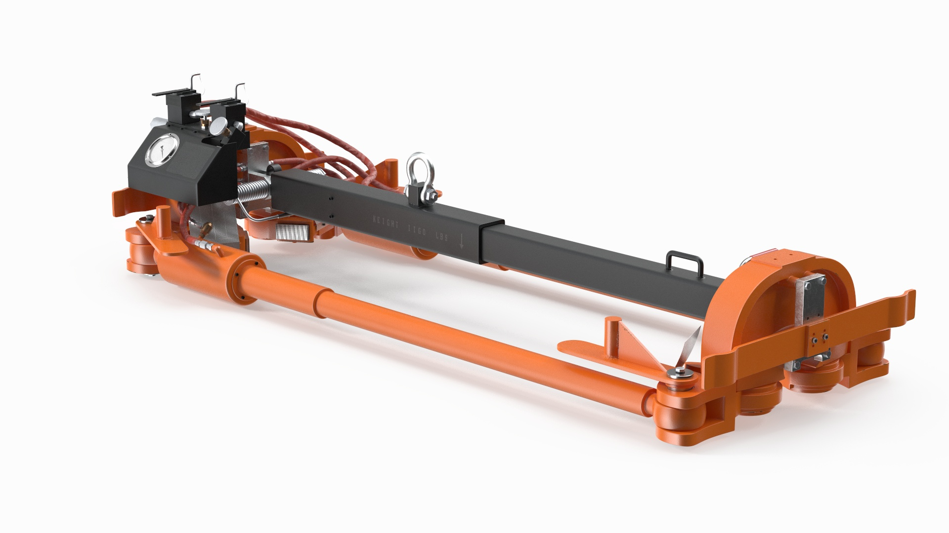 Track Alignment Puller Orange 3D Model - TurboSquid 2410457