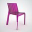 3dsmax kartell frilly chair