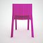3dsmax kartell frilly chair