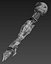 cyborg roboter arm leg model