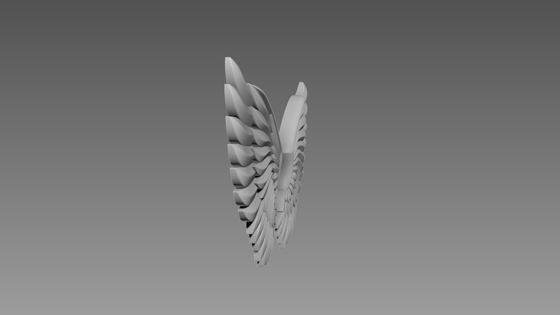 3D Wings Relief Model - TurboSquid 2139309