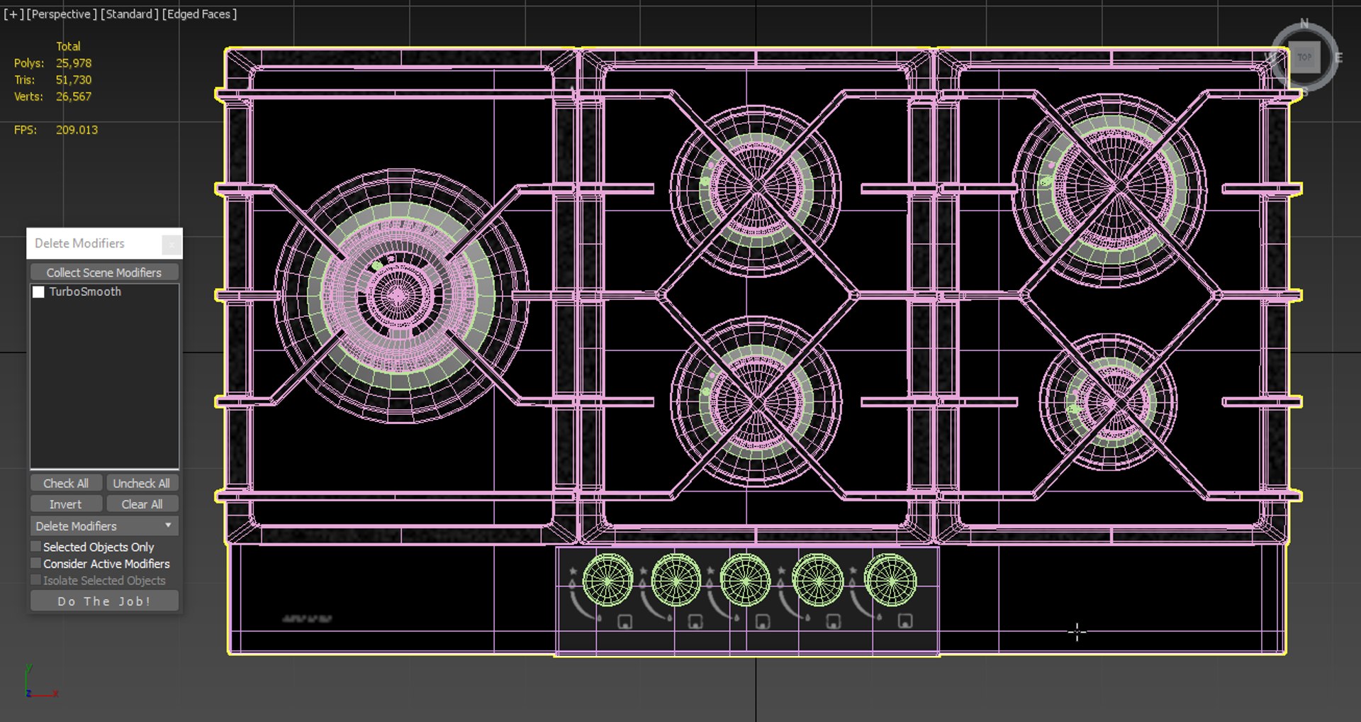 Glass Cooktop 3D - TurboSquid 2071852