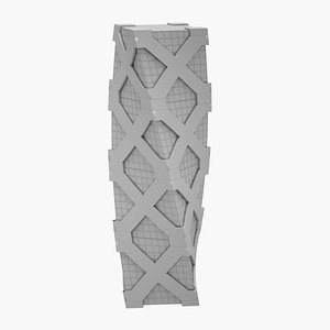 3D model Hi-Tech Building 08