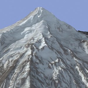 mt hood 3d model