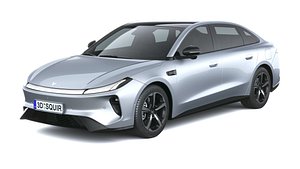 BAIC ArcFox S3 2026 3D model