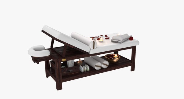 3D Spa Massage Bed Model | 1147539 | TurboSquid