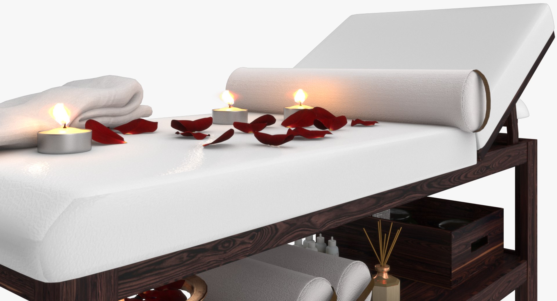 3D Spa Massage Bed Model | 1147539 | TurboSquid