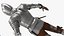 3D Rigged Medieval Knight Plates Armor Collection 2